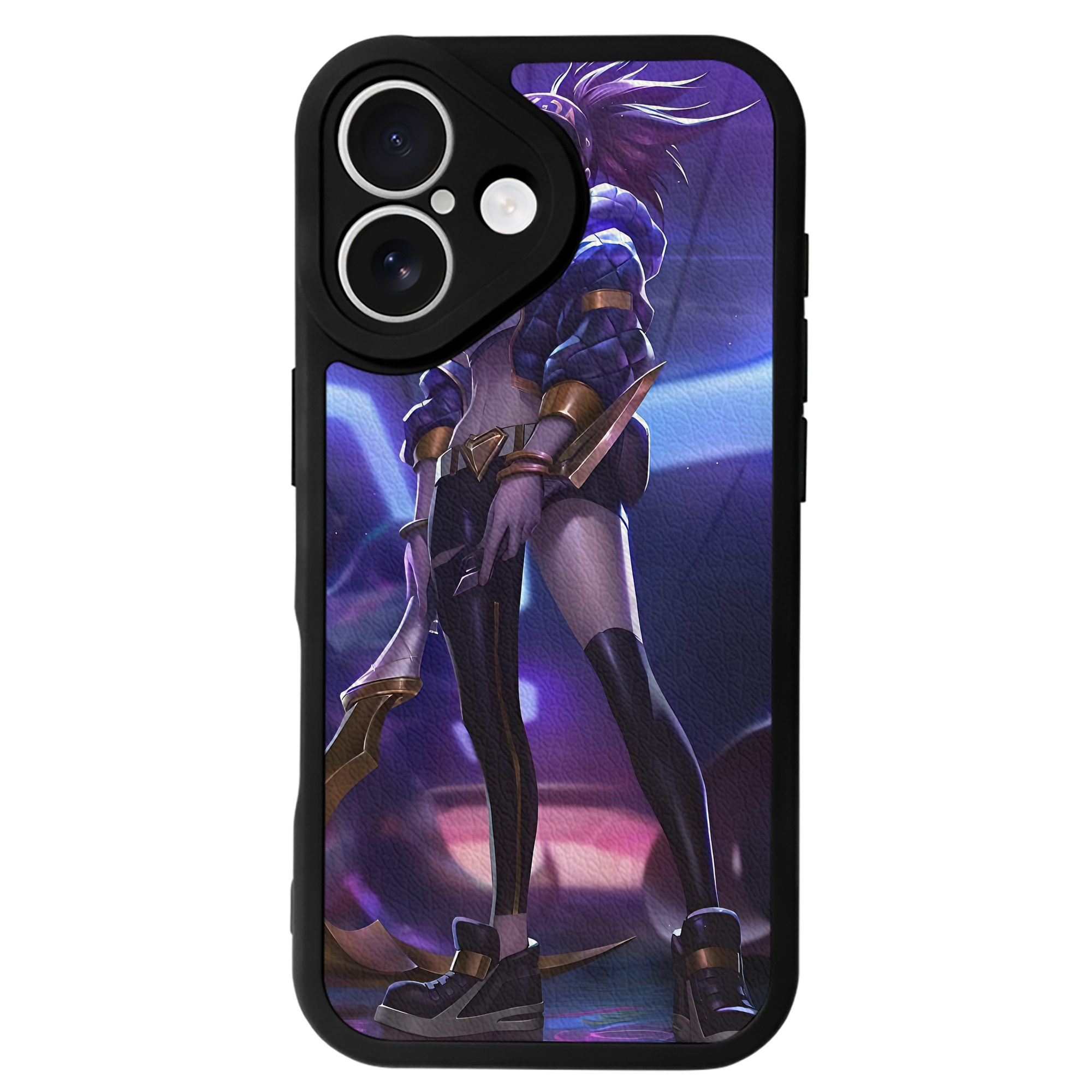 リーグ・オブ・レジェンド League of Legends LOL 【iPhone 16シリーズ対応】シリコンスマホケース（レザー調） 材質：シリコン